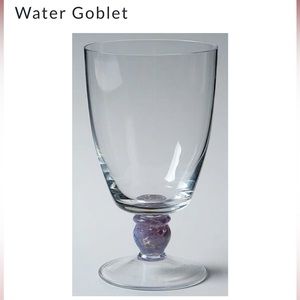 Ambiance Violet and Ambiance Blue Goblets
by NORITAKE